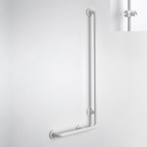 Duschhandlauf L-Form mit Brausehalter 480x1160