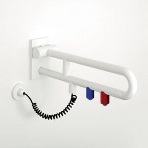 Stützklappgriff Nylon mit Doppel E-Taster 850 mm