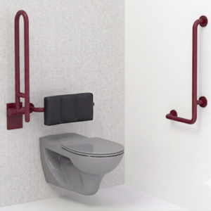 BH_WC Komplettset aus Nylon rot