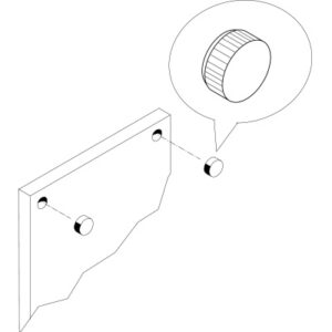 Abdeckkappen für Duschsitze und Stützgriffe